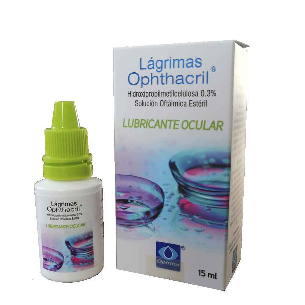 Lagrimas Ophthacril lubricante ocular